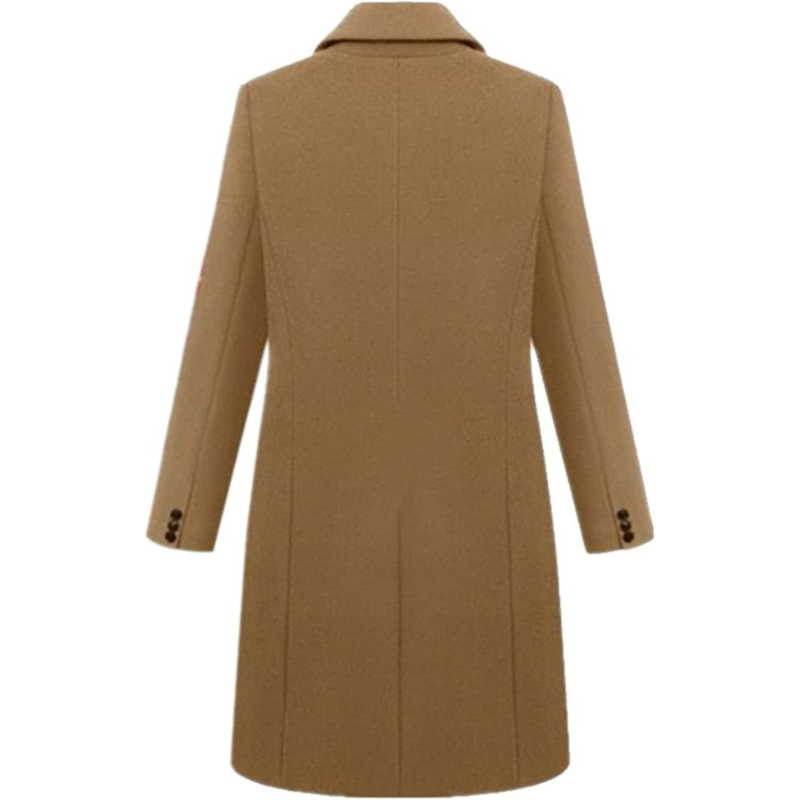 SUENTA Wintermantel Damen Lang Warm Hochwertigen Verarbeitung - Winterjacke Damen