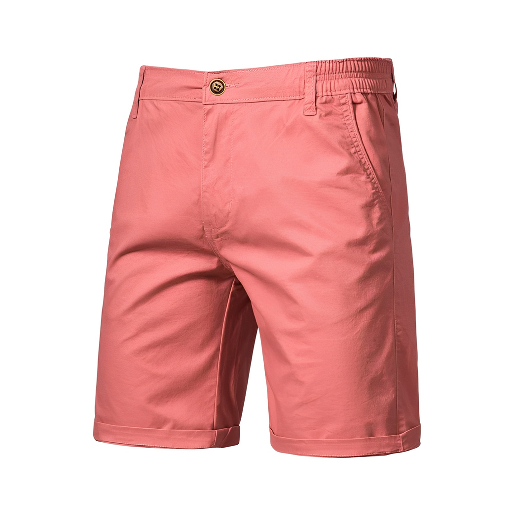 SUENTA Atmos | Kurze Herrenhose – Entspannter Schnitt, Trendiges Design & Urbane Leichtigkeit Rosa