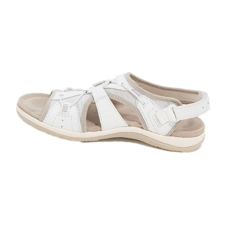 SUENTA Sophé | Verstellbare Sandalen – Komfort und Stil in einem Weiß