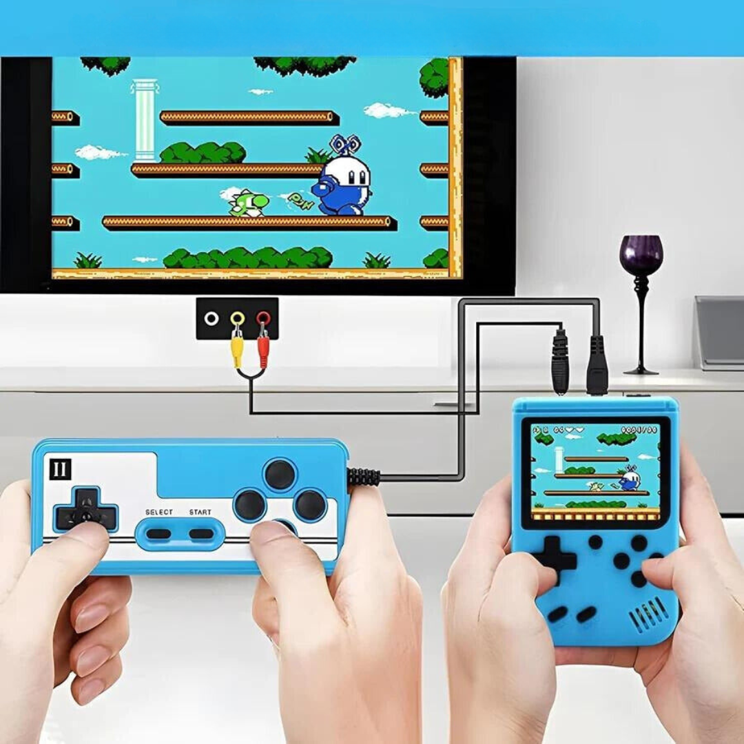 SUENTA Handheld-Konsole 400 klassischen Spielen 3,0-Zoll-Bildschirm