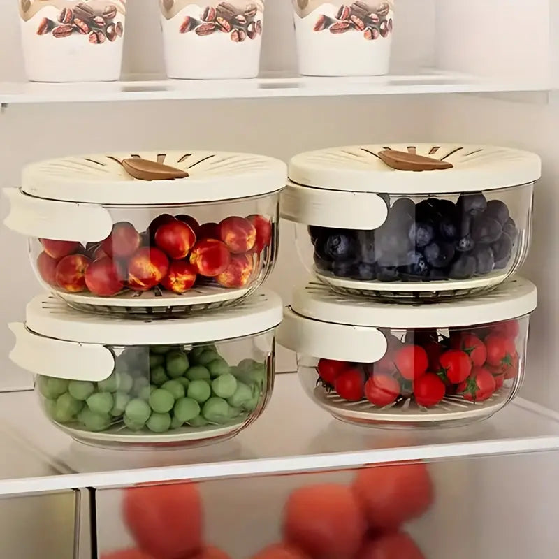 SUENTA Vielseitige 2in1 Abtropfschale Für Obst Gemüse Pasta
