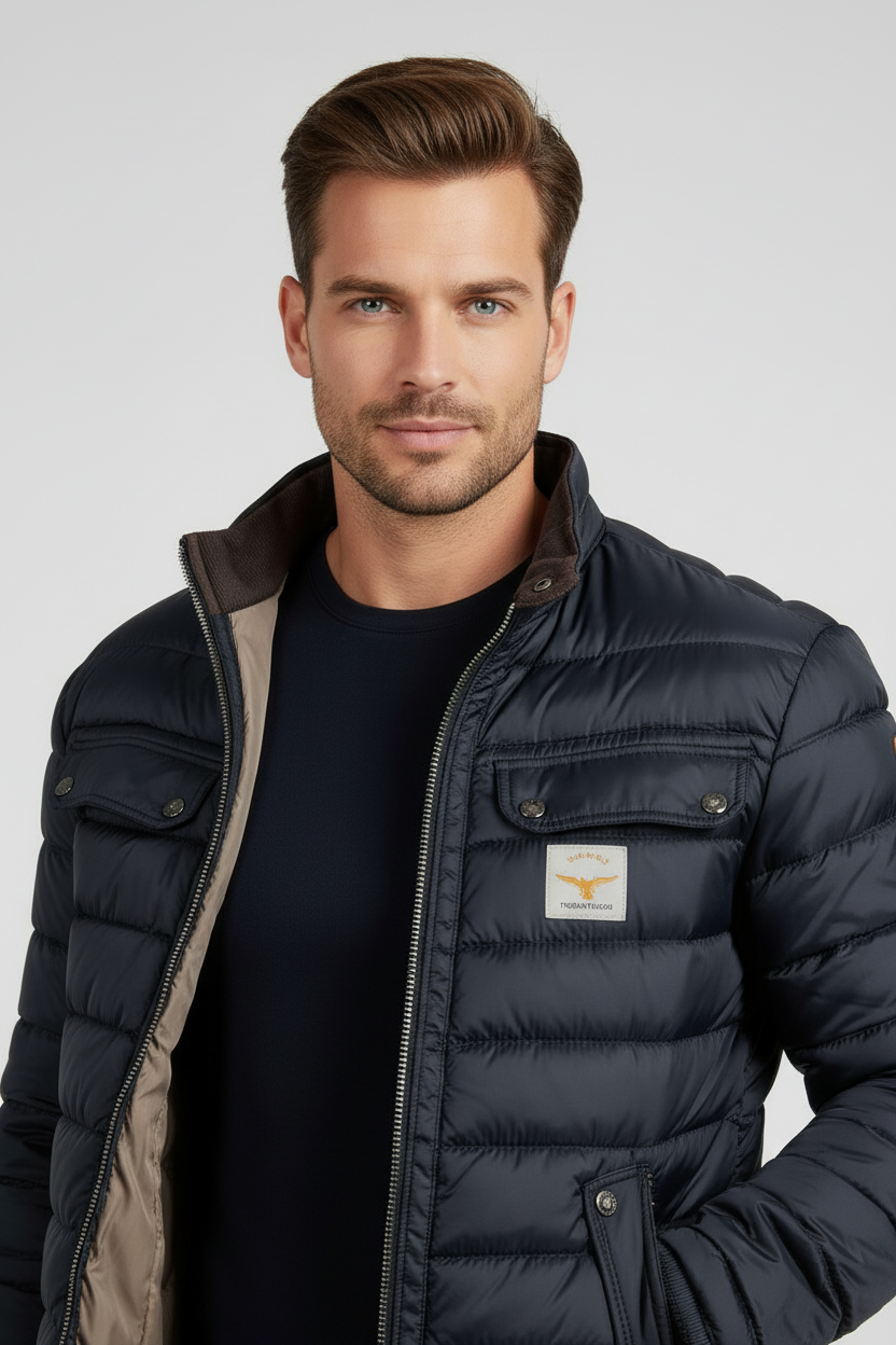 SUENTA Marquise Herren-Steppjacke – Outdoor-Wärme & Stilvolles Design