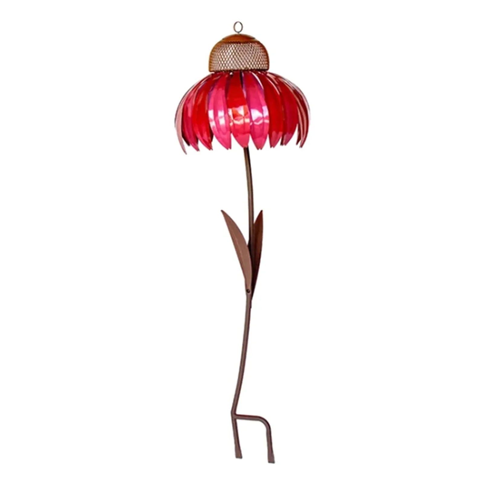 SUENTA Vogelfutter Station Blumen Design Gartendeko Vogelhaus