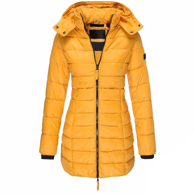Tasana - Die beste und gemütlichste Winterjacke mit Kapuze und Reißverschluss