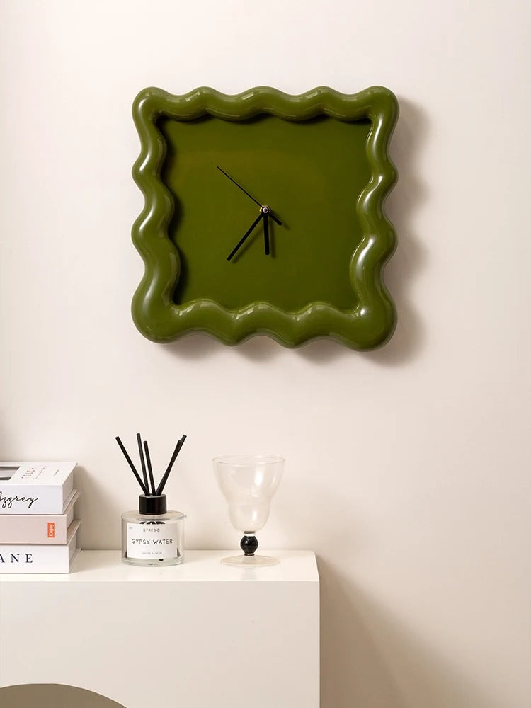 SUENTA Wanduhr ABS Kunststoff 30x30x2,5 Cm Minimalistisches Design