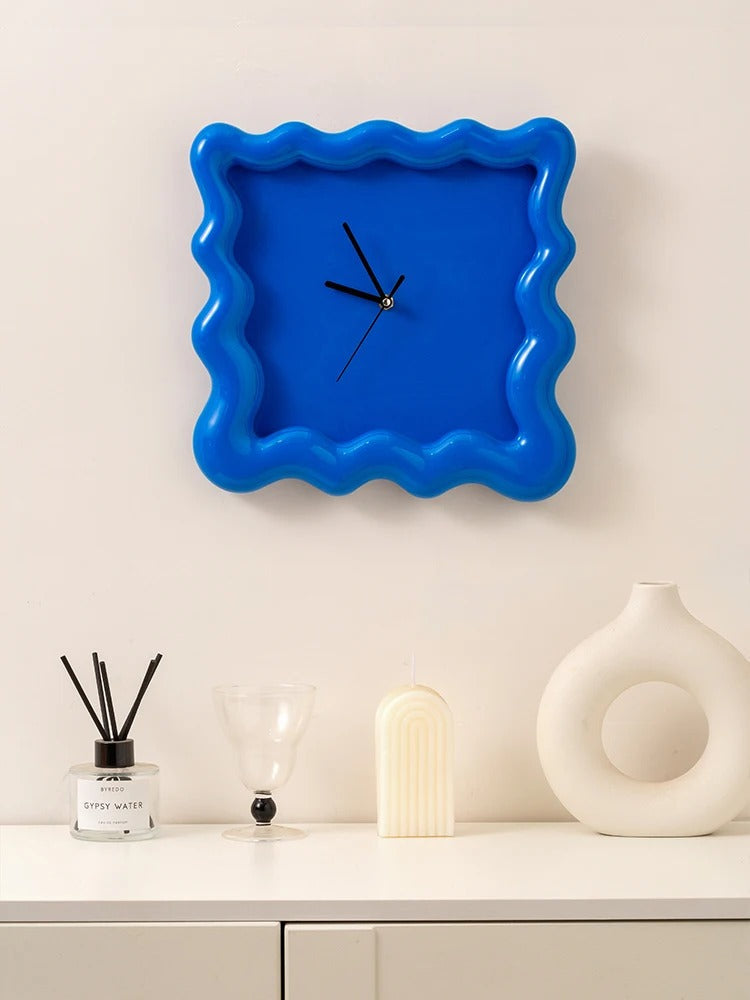 SUENTA Wanduhr ABS Kunststoff 30x30x2,5 Cm Minimalistisches Design