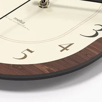 SUENTA Wanduhr Timber Minimalistisches Und Zeitloses Design
