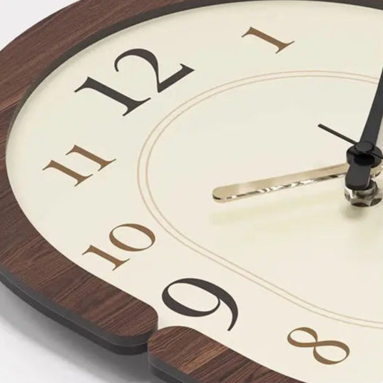 SUENTA Wanduhr Timber Minimalistisches Und Zeitloses Design