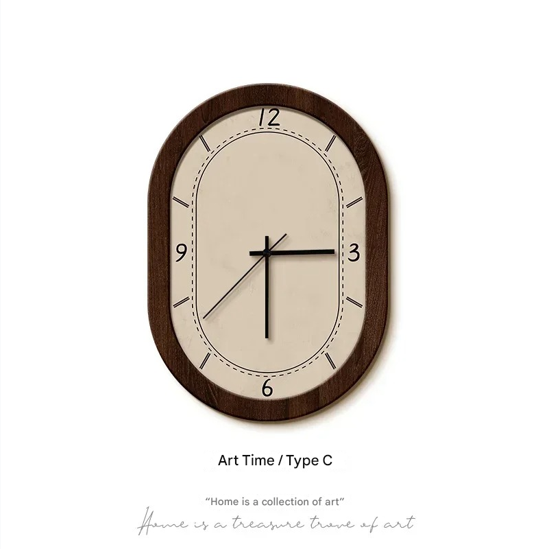 SUENTA Wanduhr das Geschnitzte Pendeldesign Quarzwerks Vintage