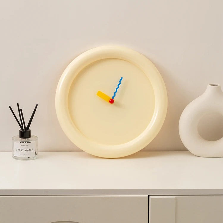 SUENTA Wanduhr Stille Bewegung Kein Ticken Modernes 3D Design