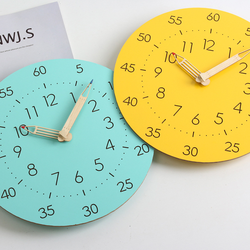 SUENTA Wanddekor-Uhr Geräuschlosen Wanduhr Umweltfreundliche Uhr