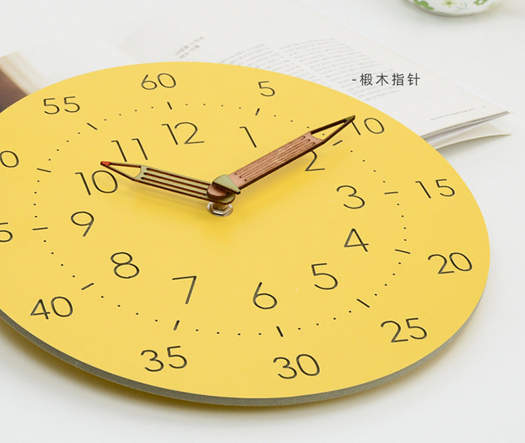 SUENTA Wanddekor-Uhr Geräuschlosen Wanduhr Umweltfreundliche Uhr