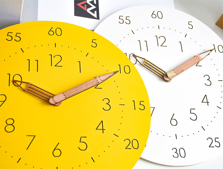 SUENTA Wanddekor-Uhr Geräuschlosen Wanduhr Umweltfreundliche Uhr
