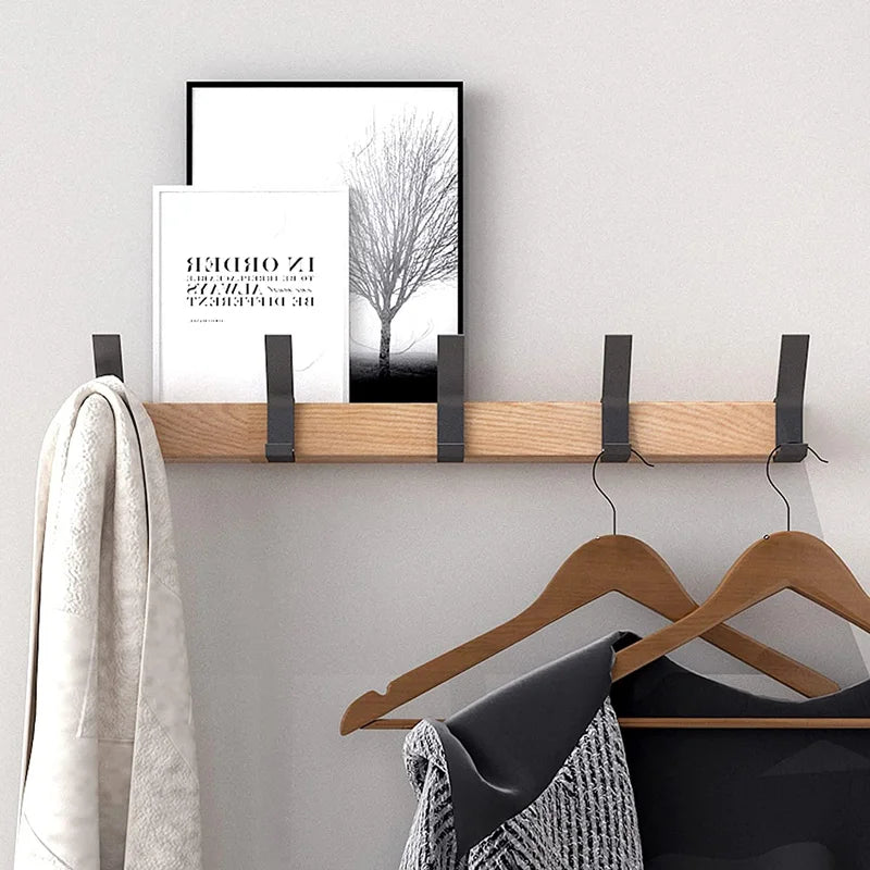 SUENTA Wandgarderobe Mit Beweglichen Haken Skandinavisches Design