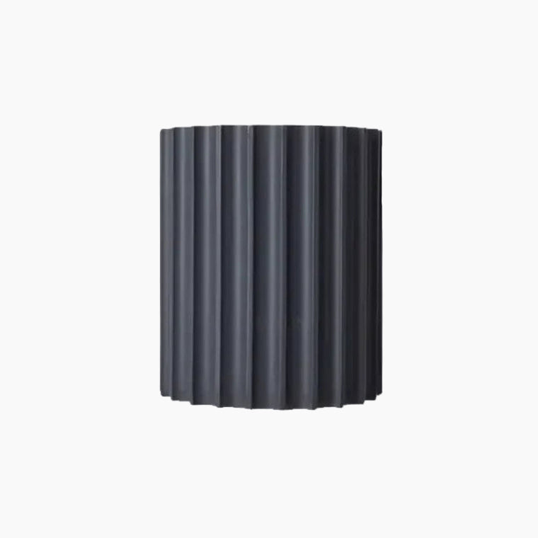 SUENTA Wandleuchte Aluminium Modernes Design Mit Farbakzent Grau