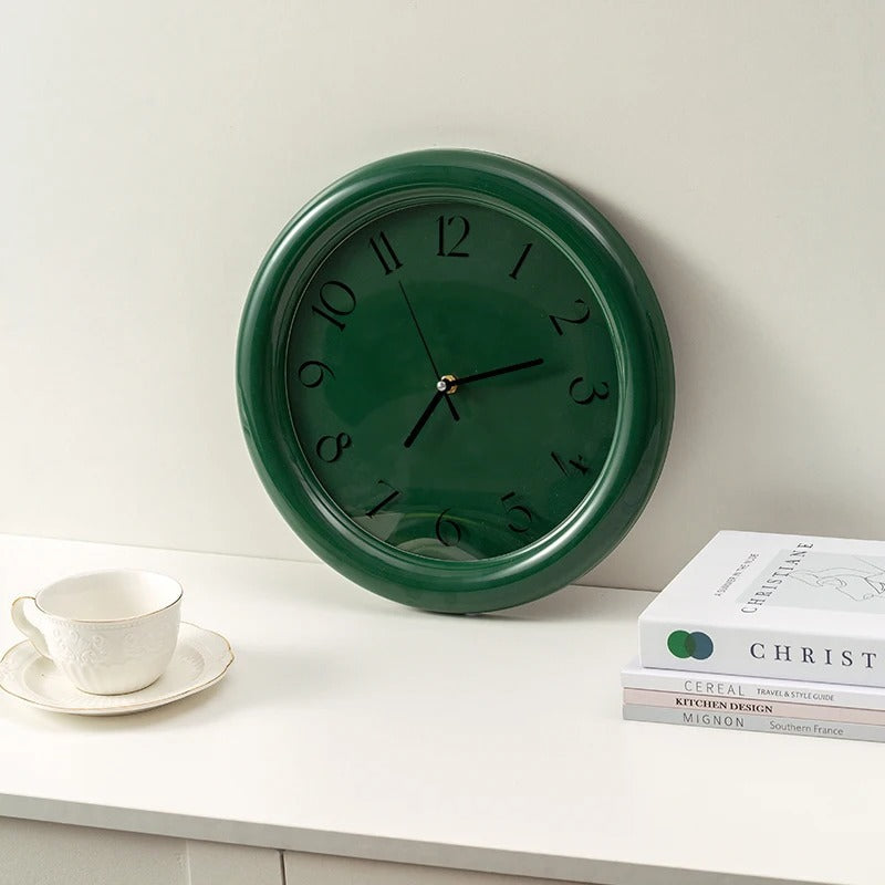 SUENTA Dekoruhr Wanduhr Geräuschloses Uhrwerk Umweltfreundlich
