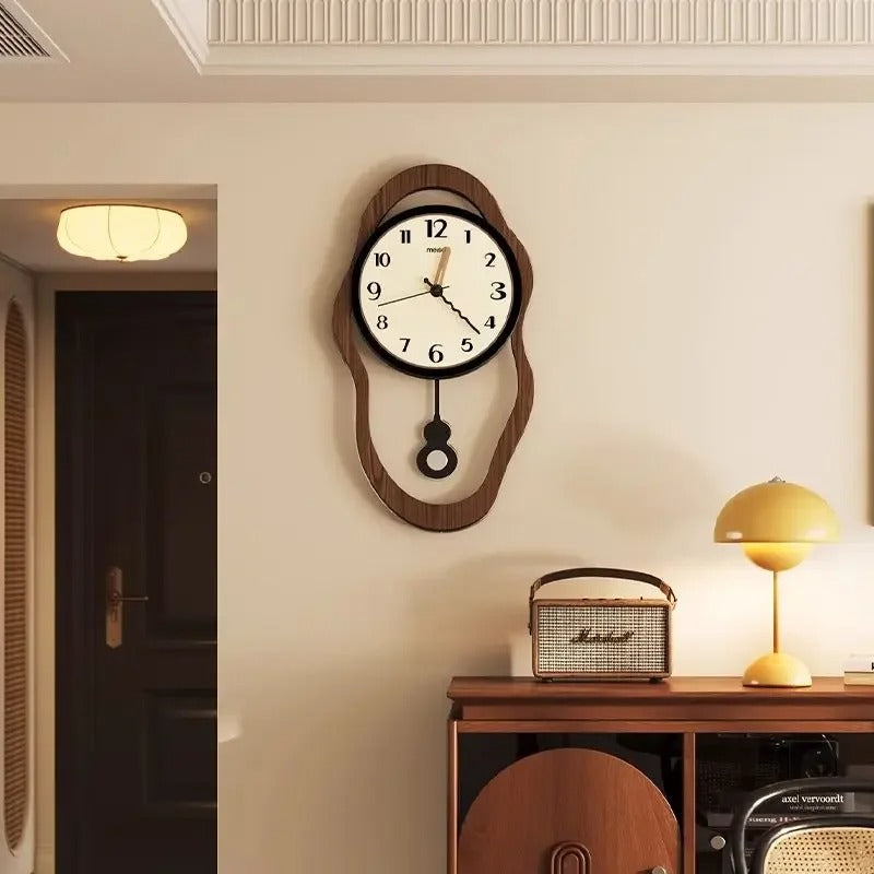 SUENTA Wanduhr Retro-moderne Geräuschlosen Betrieb Ruhige Umgebung