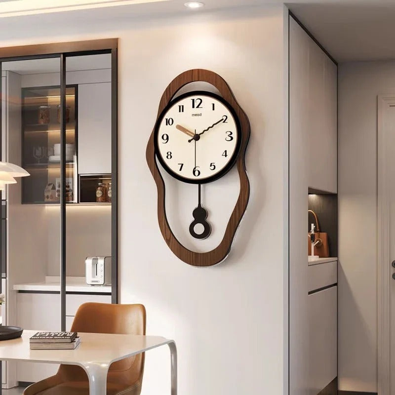 SUENTA Wanduhr Retro-moderne Geräuschlosen Betrieb Ruhige Umgebung