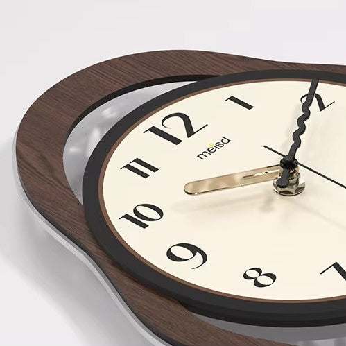 SUENTA Wanduhr Retro-moderne Geräuschlosen Betrieb Ruhige Umgebung