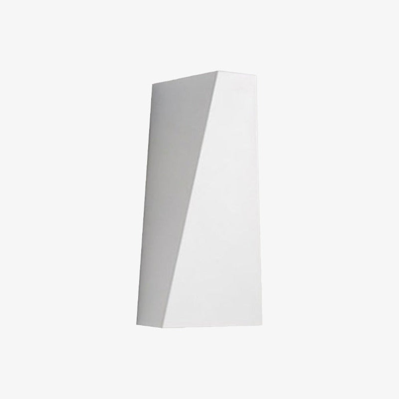 SUENTA Wandlampe Design LED Kubisch Schwarz Oder Weiß Kubisch Weiß