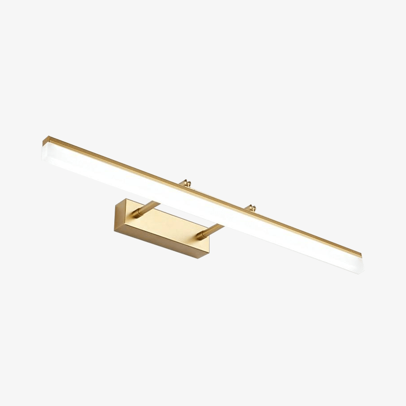 SUENTA Wandlampe LED Spiegel Beleuchten Kunstwerk Hervorheben Gold