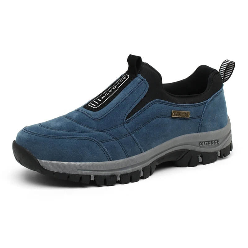 SUENTA Wander Schuhe Herren Schnell Reinschlüpfen Leicht Bequem - Laufschuhe Blau