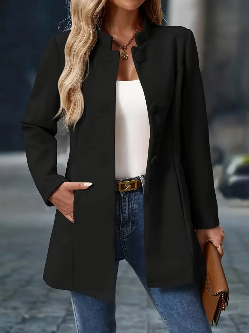 Luna | Women's Winter Coat with Buttons