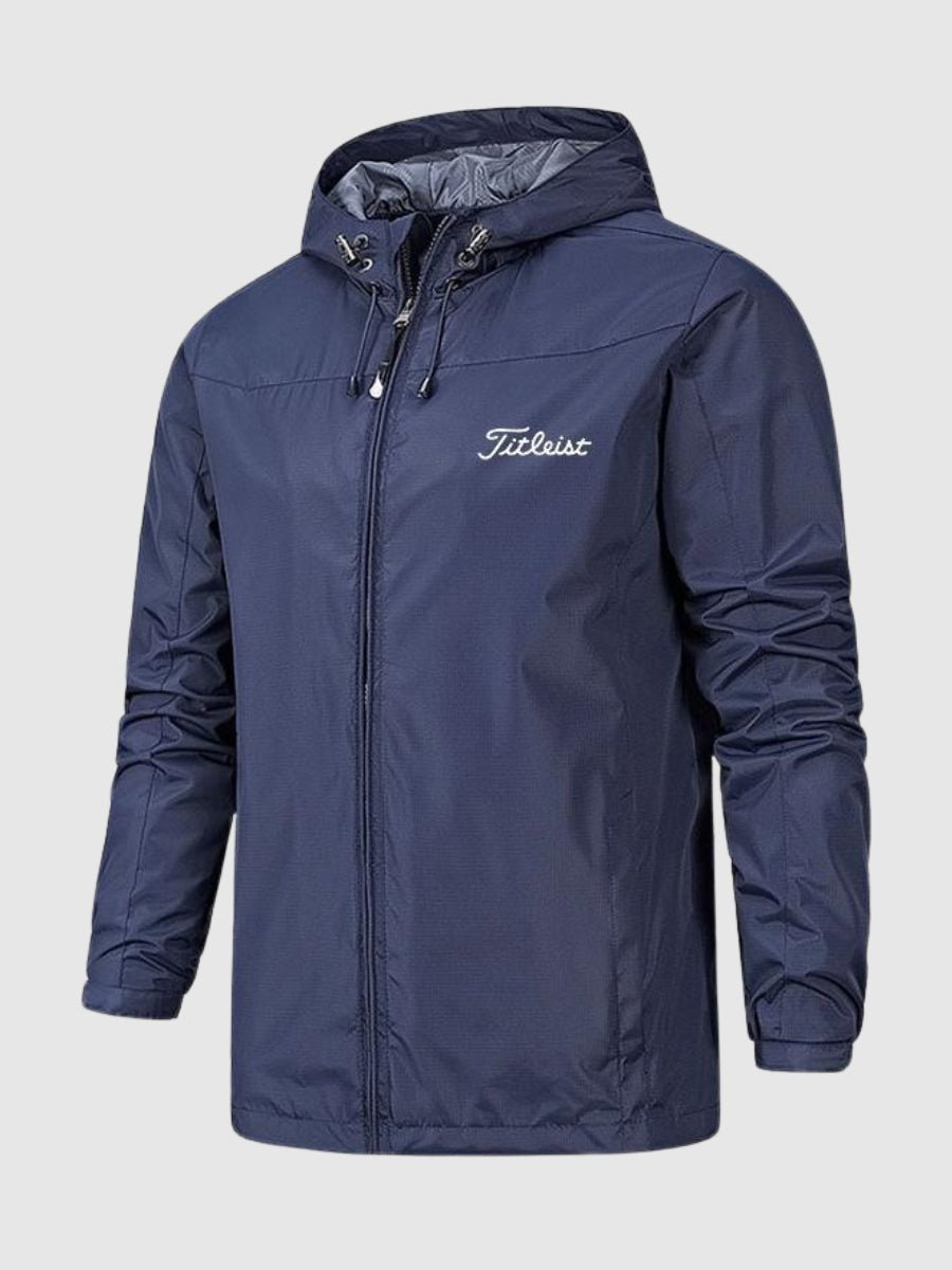SUENTA Unisex Regenjacke Wasserdichte Bei Jedem Wetter Stil Dunkelblau