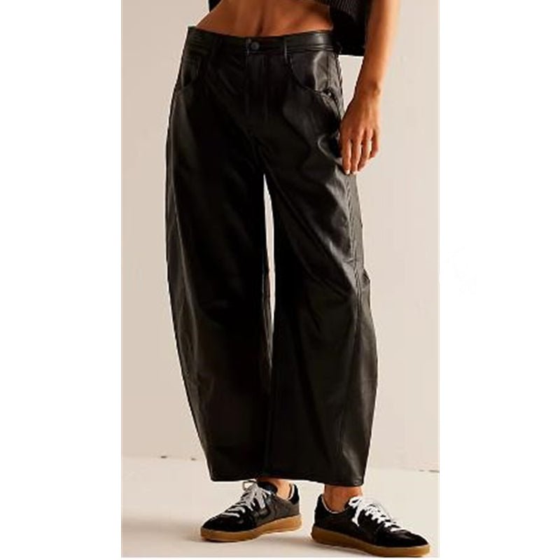 Parsha | Damen High-Waist Barrel-Leg Relaxed-Fit Jeans
