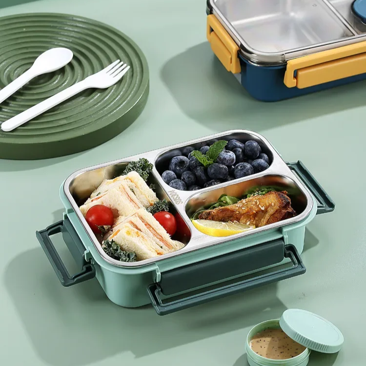 Lunchbox für Büro und Schule – Kompakte Brotdose für unterwegs