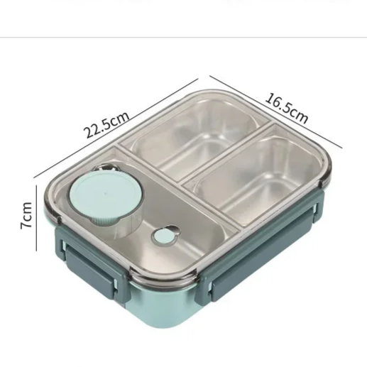 Lunchbox für Büro und Schule – Kompakte Brotdose für unterwegs