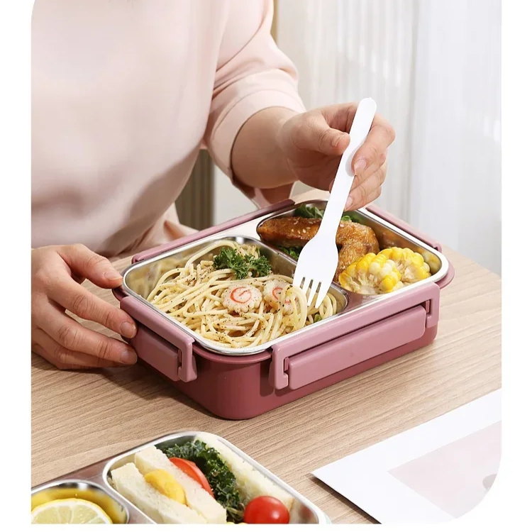 Lunchbox für Büro und Schule – Kompakte Brotdose für unterwegs