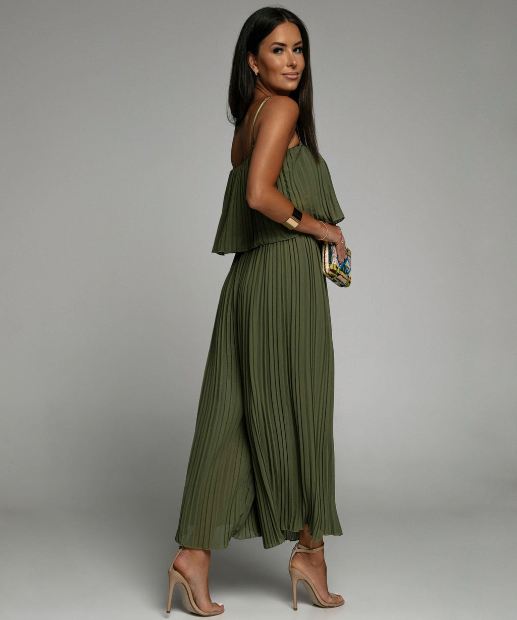 SUENTA Frauen Ärmellosen Jumpsuit Eleganz Moderne Raffinesse - Overall