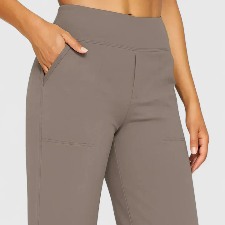 Solis | Pantalón holgado de descanso con cintura elástica para mujer