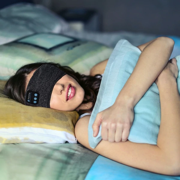SUENTA Bluetooth Schlafkopfhörer Mit Weichem Stoffkopfbügel