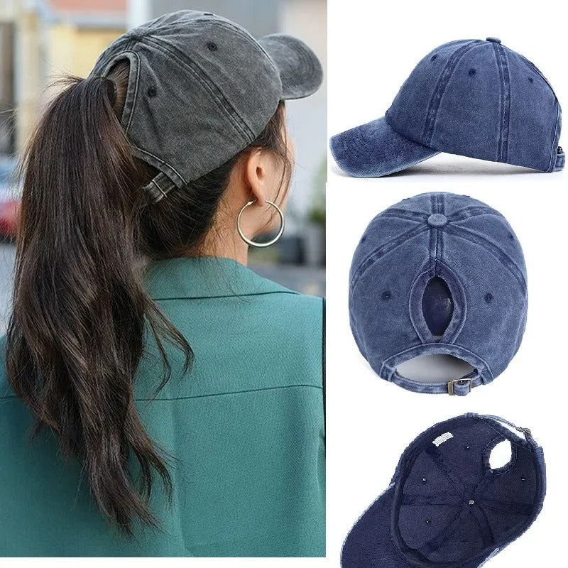 SUENTA Pferdeschwanz Baseballcap Atmungsaktivem Komfort Uv Schutz