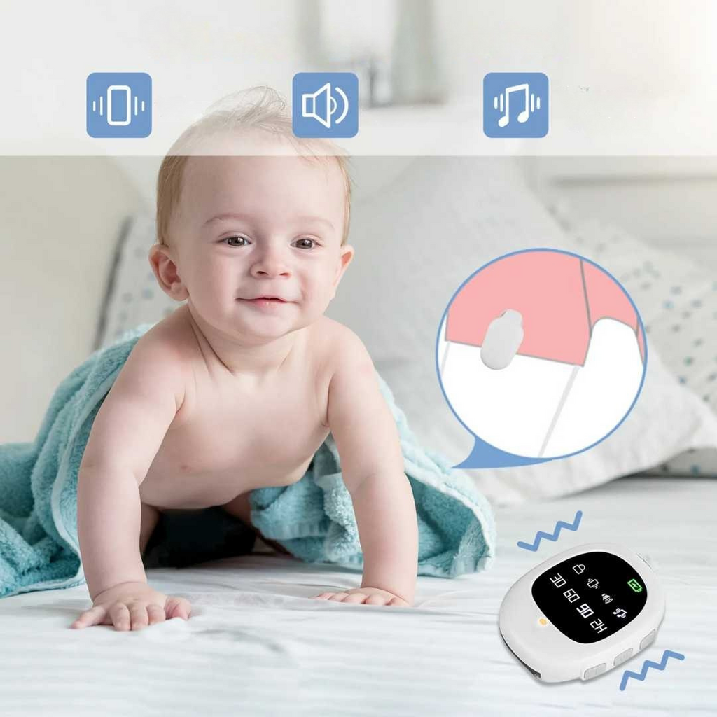 SUENTA Bettwettern Alarm Kinder Drahtloser Mit Vibrationssensor