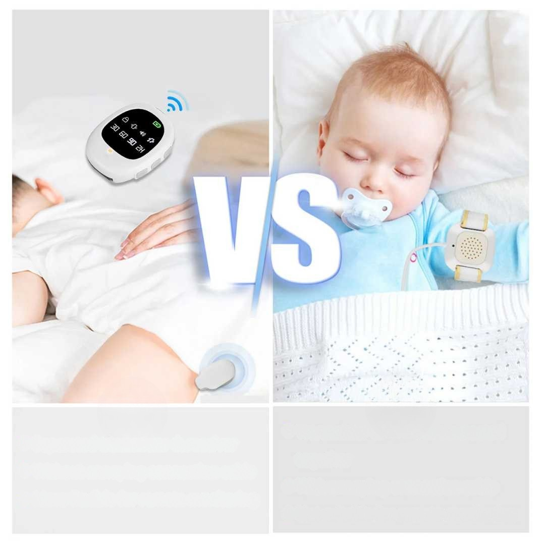 SUENTA Bettwettern Alarm Kinder Drahtloser Mit Vibrationssensor