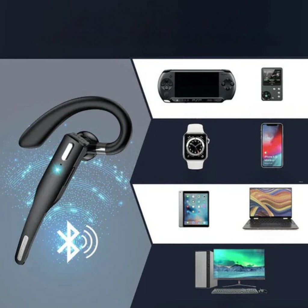 SUENTA Bluetooth-Headset mit Mikrofon und Geräuschunterdrückung