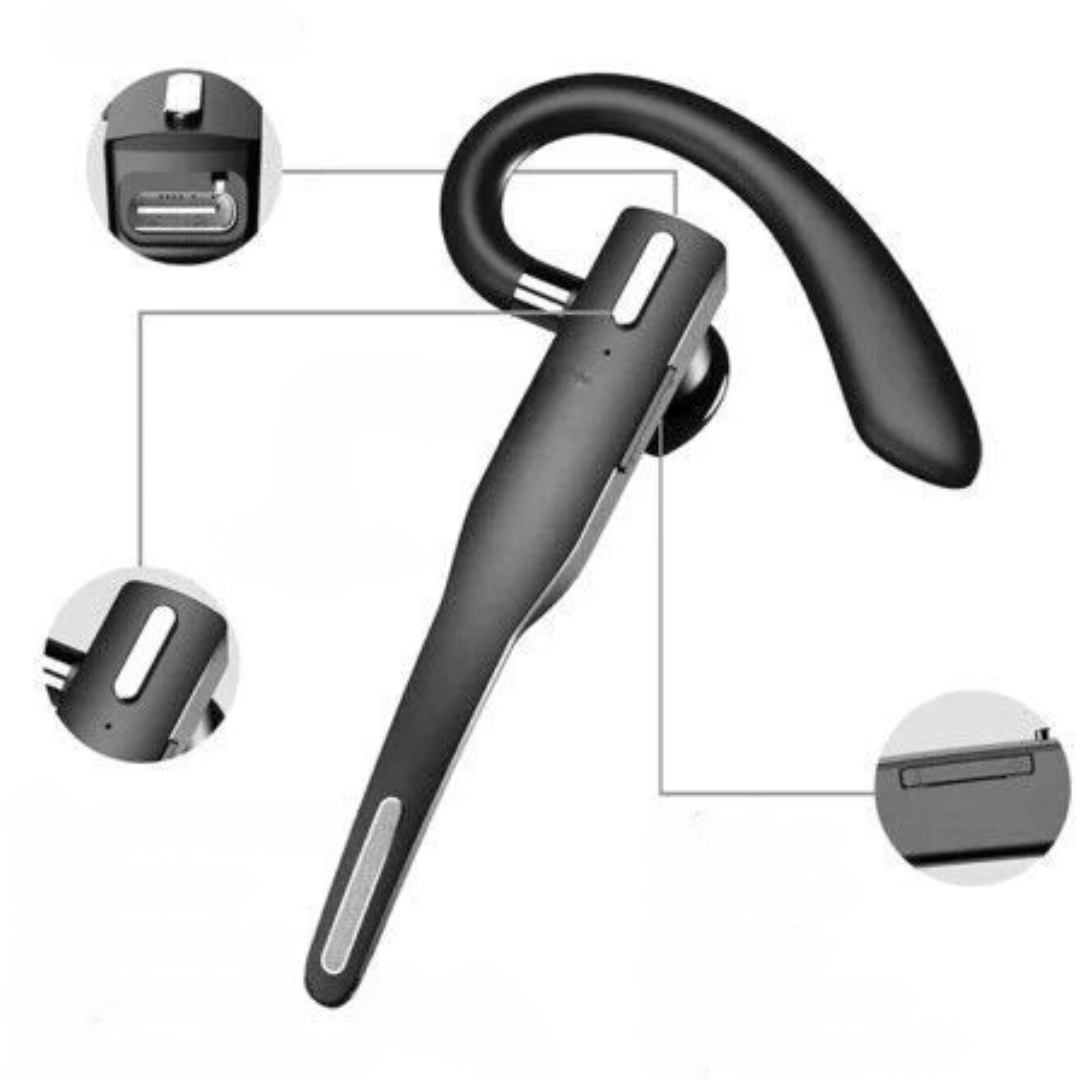 SUENTA Bluetooth-Headset mit Mikrofon und Geräuschunterdrückung