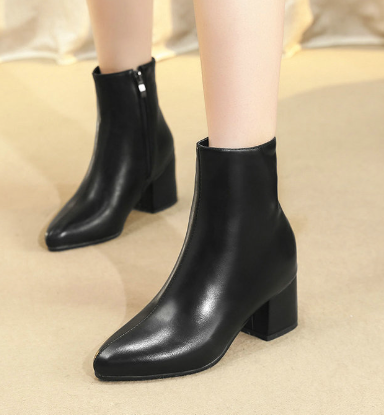 SUENTA Vassion Damen Stiefeletten - Silber mit Metallischem Glanz Schwarz