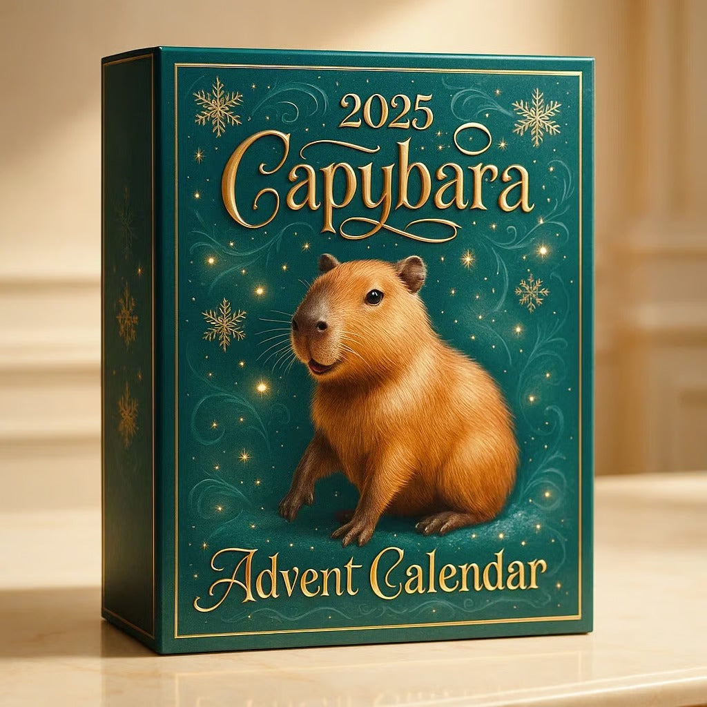 Capybara Adventskalender 2025 - Geschenk