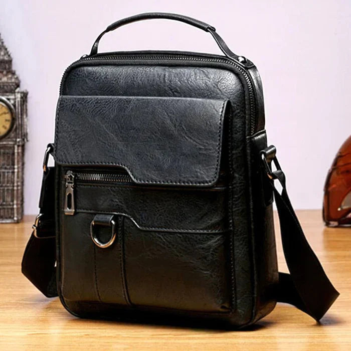 SUENTA Frauen Tasche Hochwertige Luxus Tasche Stil Raffinesse Schwarz