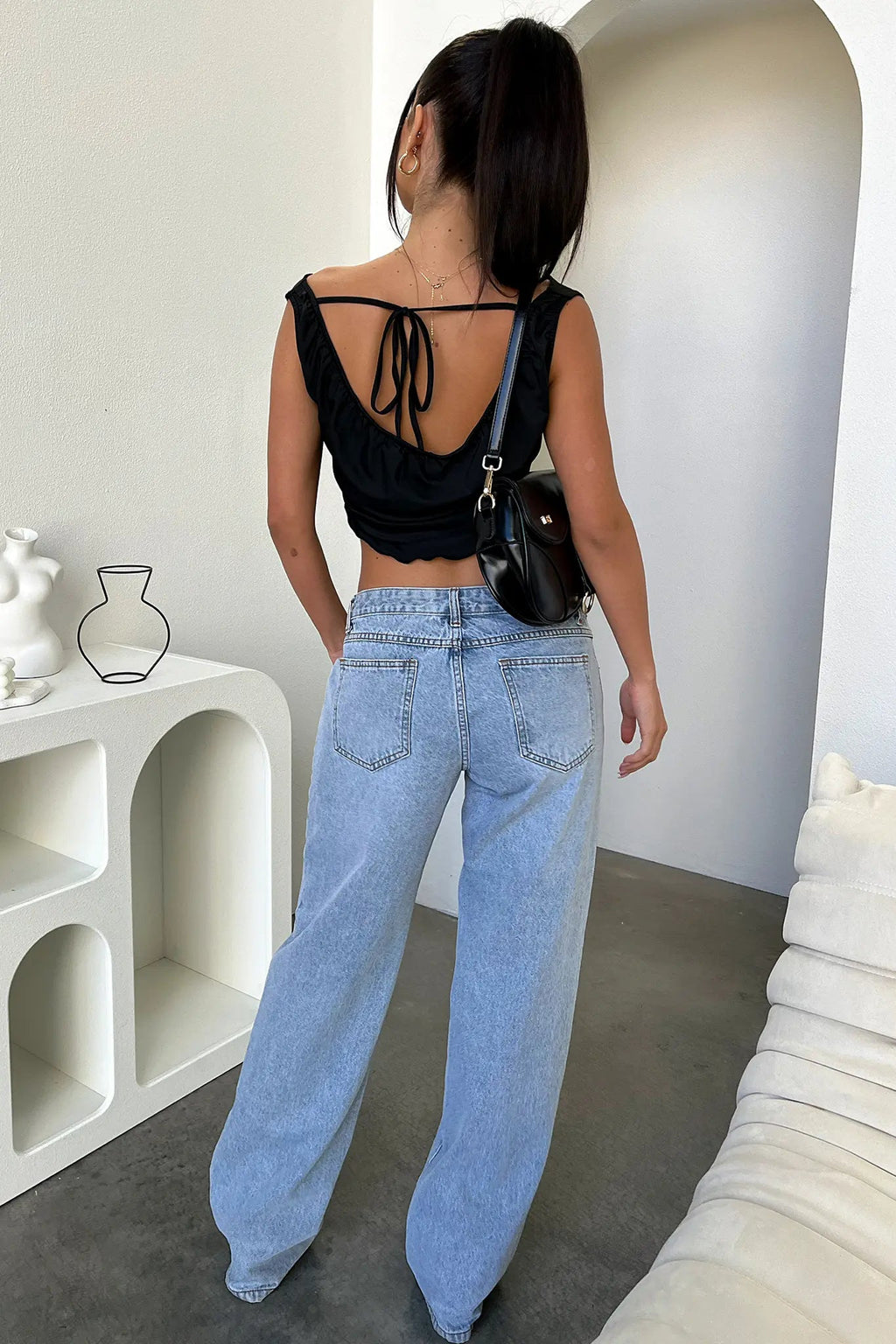 Chāme | Damen Frühlings Jeans mit entspannter Passform und geradem Bein
