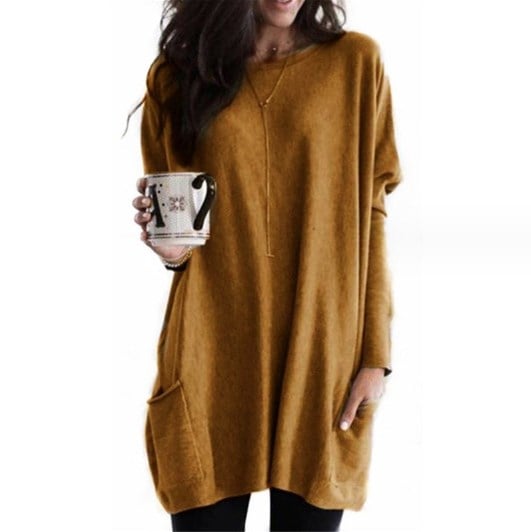 Inspire | Modischer Langer Damenpullover