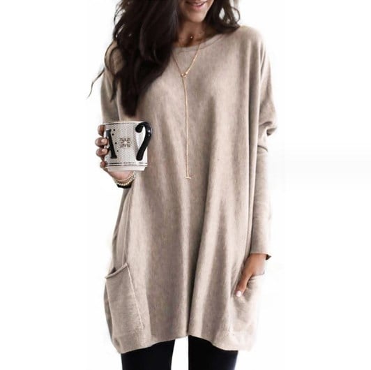 Inspire | Modischer Langer Damenpullover