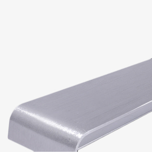 SUENTA Wandapplique aus Aluminium mit LED Schlichten Designs Chrom
