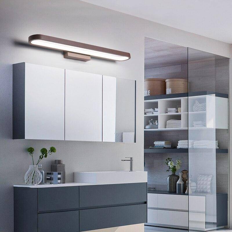 SUENTA Design LED-Wandlampe für Spiegel mit modernen Oberflächen