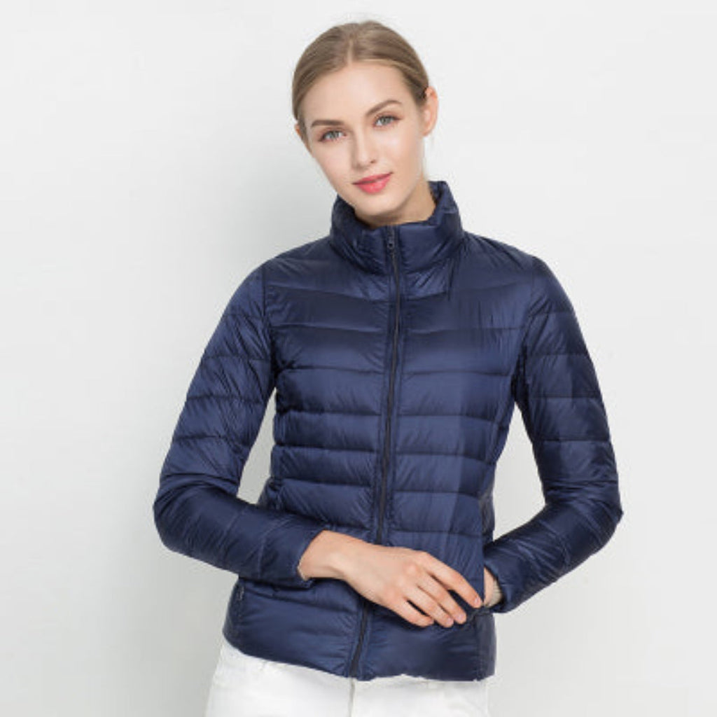 SUENTA Es Vedrà Damen Steppjacke - Warm mit Isolierendem Design Marine Blau