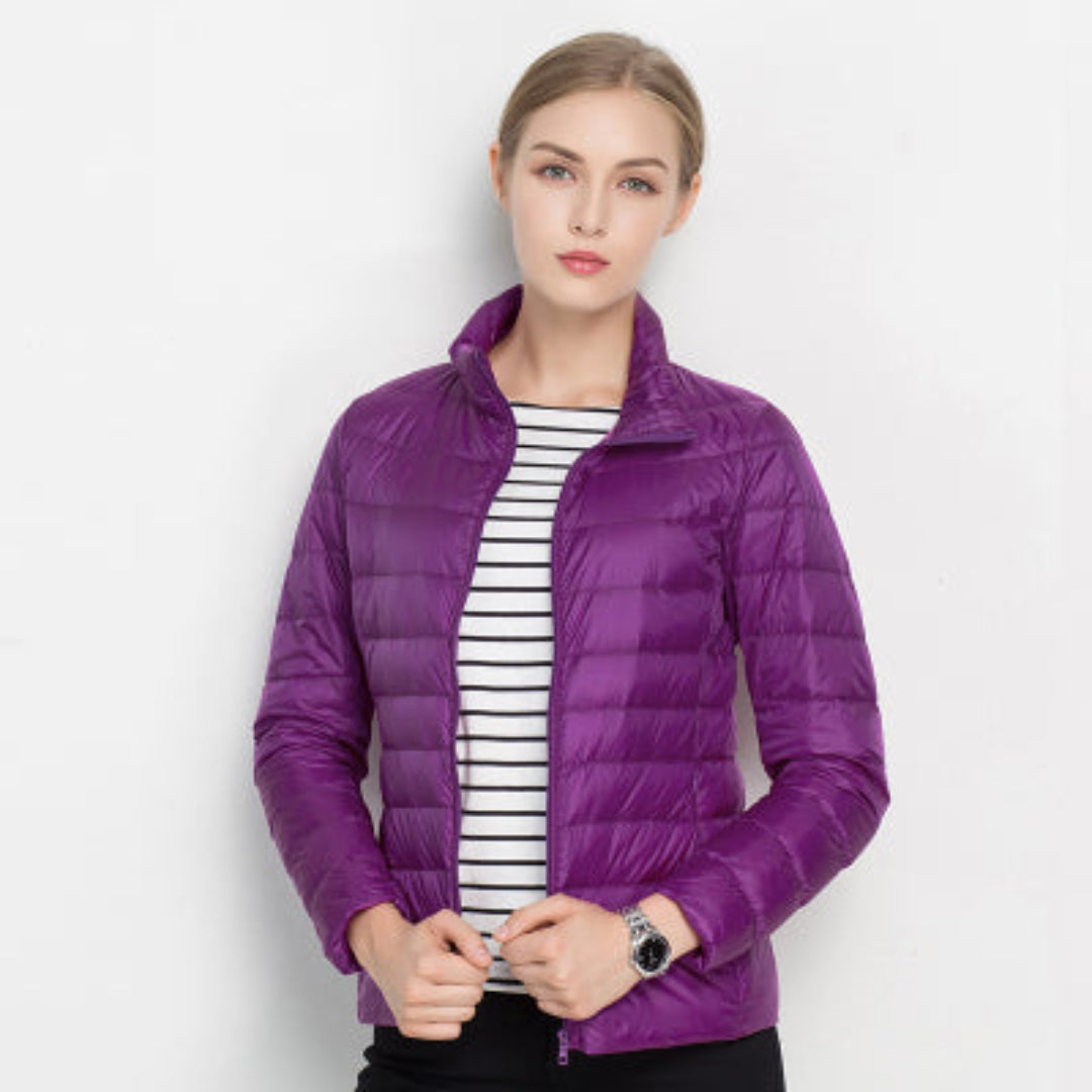 SUENTA Es Vedrà Damen Steppjacke - Warm mit Isolierendem Design Violet